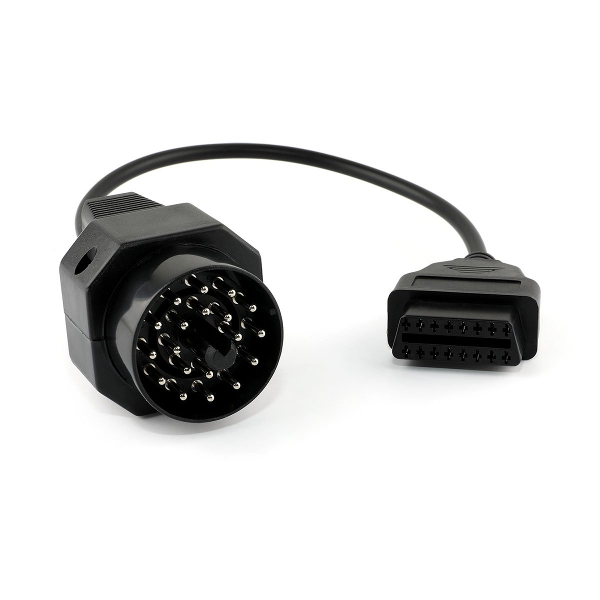 Amazon.co.jp: FOXWELL OBD2メスから20ピン延長変換アダプターOBD1から